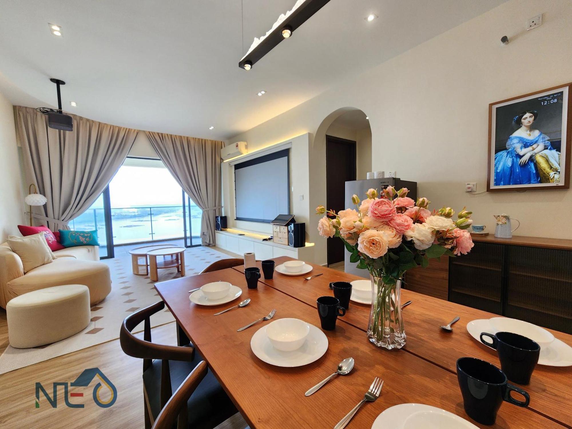 Country Garden Danga Bay Instyle Sea View Homestay Suite By Neo Johor Bahru Bilik gambar